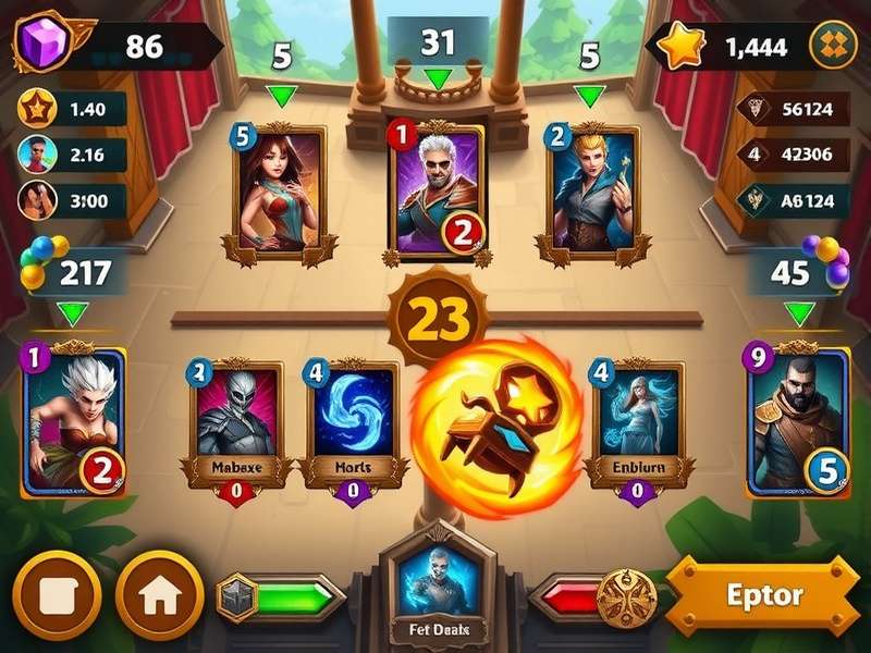 Anise Warrior Cardamom Clash card collection and deck building interface